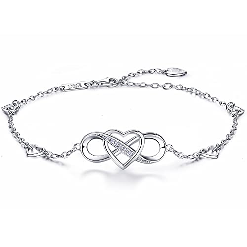 Infinity Heart Anklet