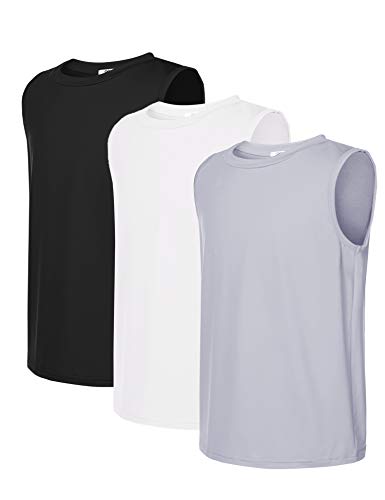 Boyoo Boys' Sportswear Tank Tops Sleeveless Youth Active Shirts