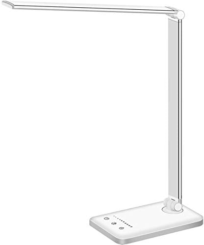 White LED Desk Lamp with Eye-Caring Light