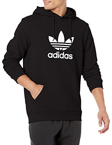 Adidas Men's Trefoil Hoodie Sweatshirt- Medium US
