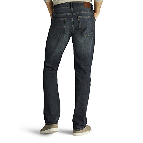 Lee Men's Performance Series Extreme Motion Straight Fit Tapered Leg Jean, Maverick, 36W x 32L