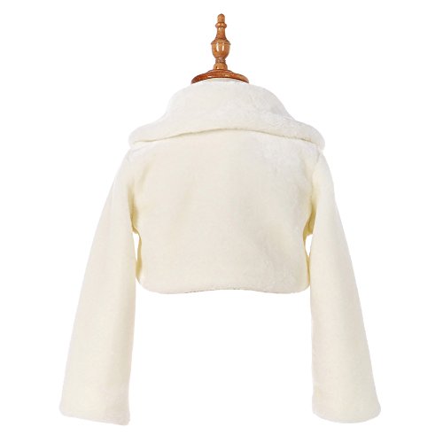 FAYBOX Cozy Faux Fur Bolero Shrug