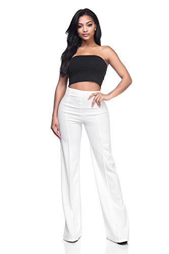 Sheer High Waist Dress Pants
