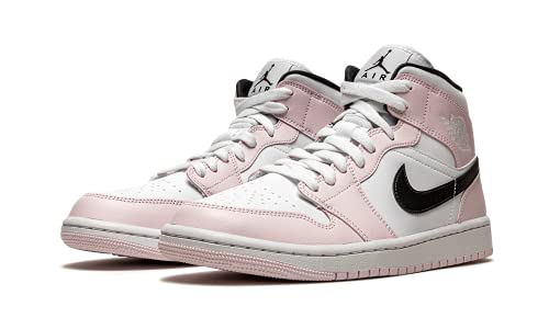 Jordan Women's Air Jordan 1 Mid Barely Rose Shoe