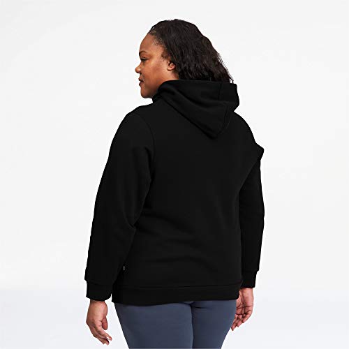 PUMA Women's Black Fleece Hoodie (Large)