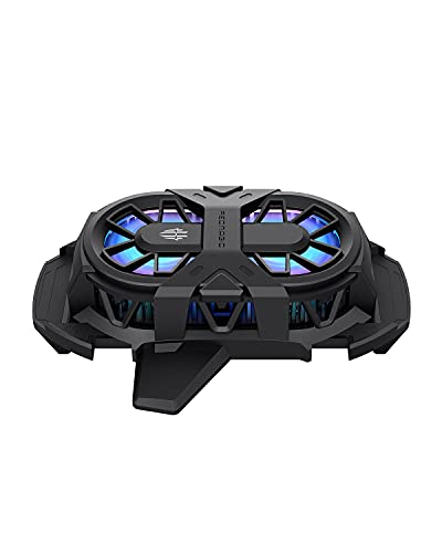 RedMagic Phone Cooler with Dual Fans and RGB Lights for Gaming and Vlogging