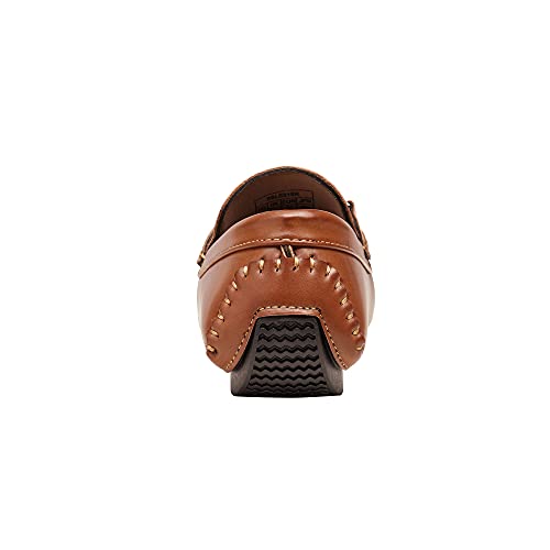 Bruno Marc Boy's Loafer Slip-On Dress Shoes, Brown