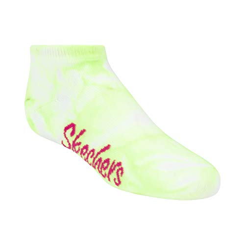 Skechers Girls' Low Cut Socks with Hair Ties
