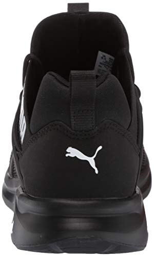 PUMA Men's Enzo 2 Sneaker, Black White, 10 M US