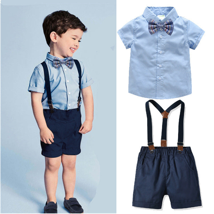 Boys' Shirt & Overalls