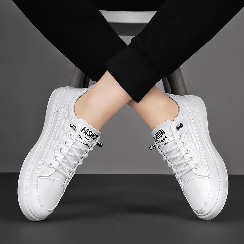 Men's Leather Skateboard Shoes