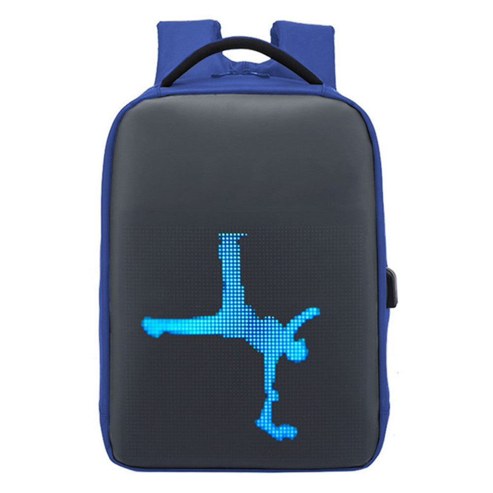 LED Display Waterproof Backpack