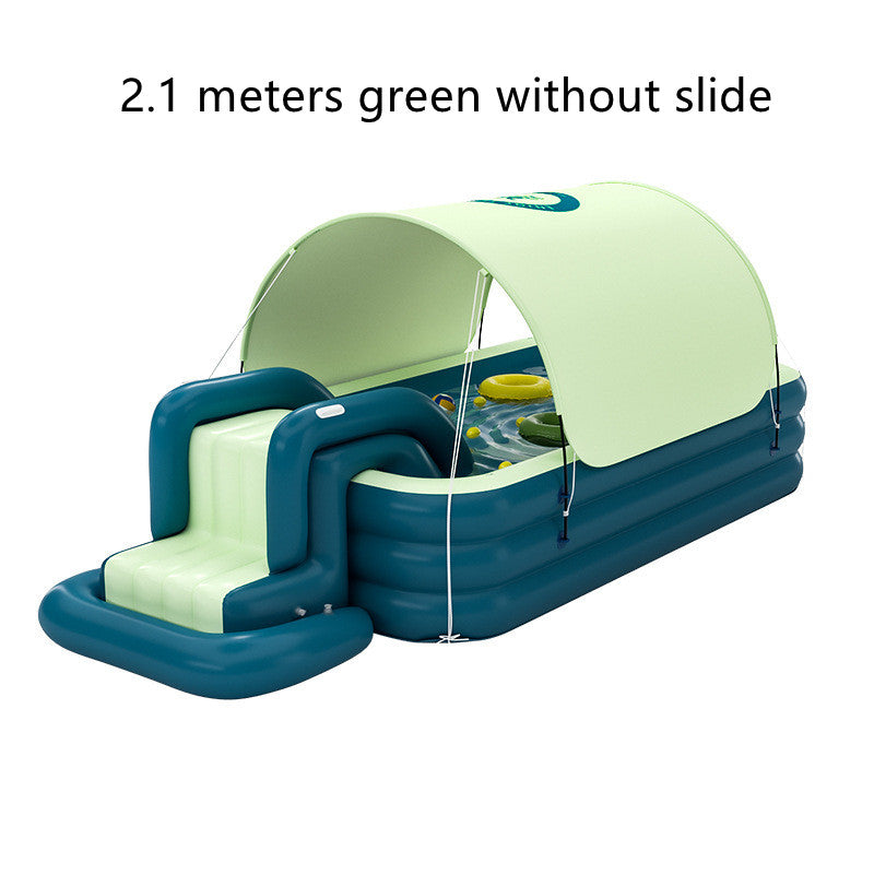 Automatic Shade Pool with Folding Bucket