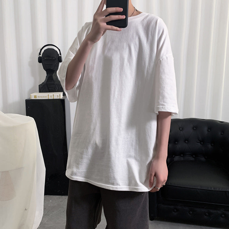 Half-sleeve Cotton Tops for Boys