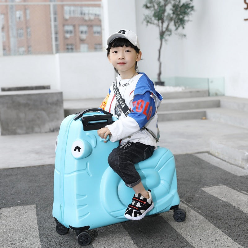 Sit-on Trolley Suitcase