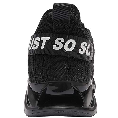 UMYOGO Kids Tennis Shoes, Black