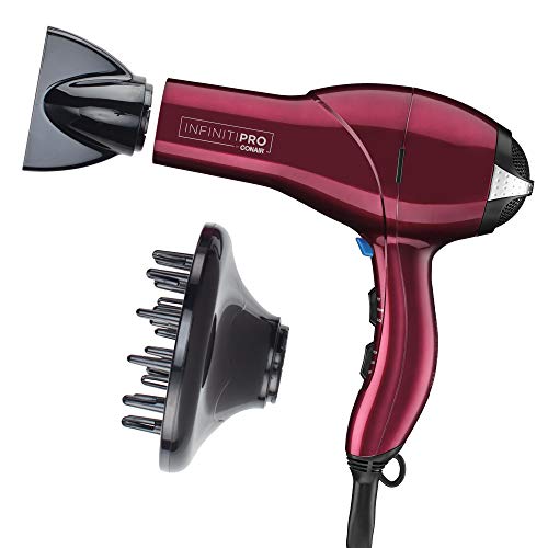 INFINITIPRO Burgundy Salon Performance Hair Dryer