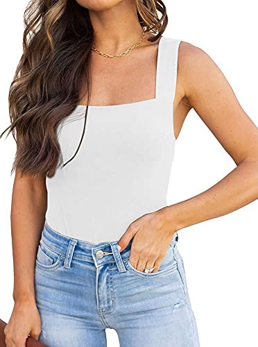 Women's Square Neck Tank Bodysuit