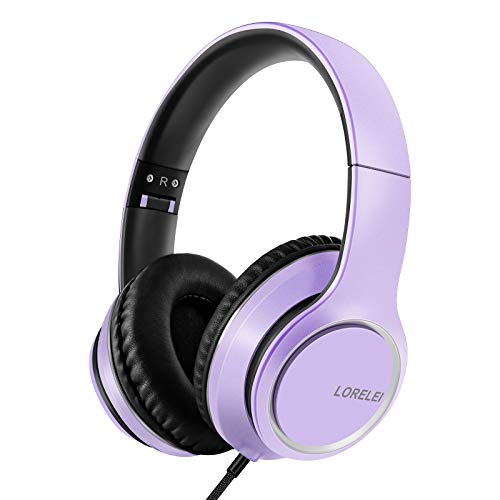 LORELEI X8 Over-Ear Wired Headphones with Microphone