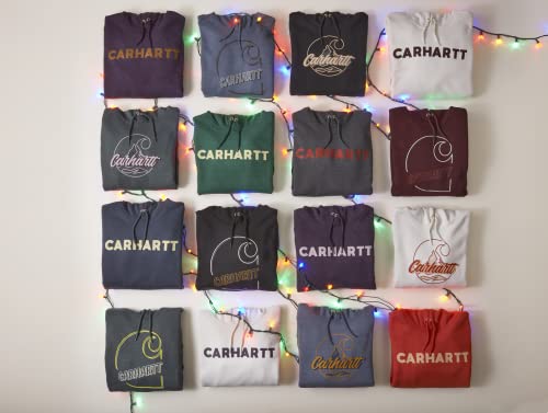 Carhartt Logo Graphic Sweatshirt (Carbon Heather, L)