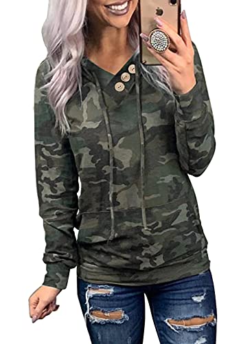 Dokotoo Women's Camo Hoodie