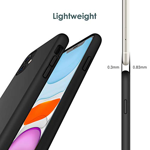 JETech Silky-Soft Silicone Case for iPhone 11