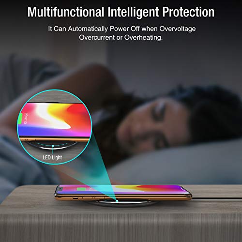 TOZO W1 Wireless Charger - Thin & Fast Charging Pad