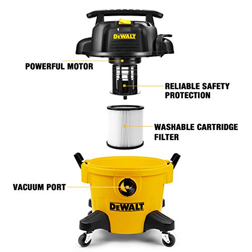DEWALT 6-gallon Poly Wet/Dry Vac