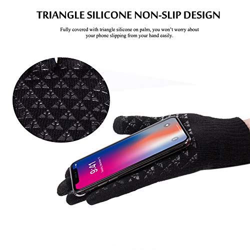 TRENDOUX Winter Gloves - Anti-Slip Touchscreen Glove