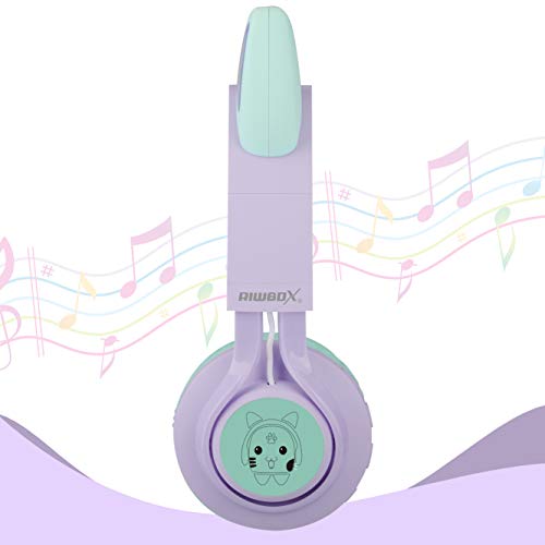Riwbox  Cat Ear Bluetooth Headphones