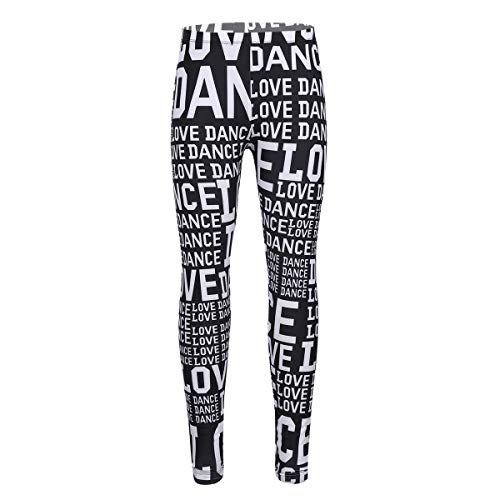 Moggemol Girls Stretchy Dance Legging Pants