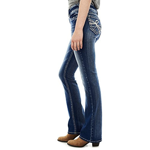 WallFlower Women's Curvy Bootcut Jeans