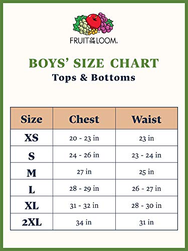 Fruit of the Loom Boys' Solid Multi-Color Tank Tops 3 Pack