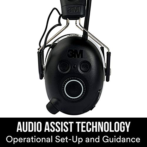 3M WorkTunes Connect+ AM/FM Hearing Protector with Bluetooth