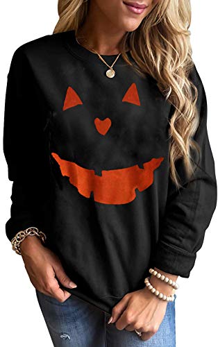 Women's Halloween Pumpkin Sweatshirt
