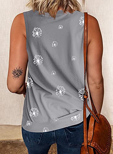Biucly Women's Dandelion Tank Top