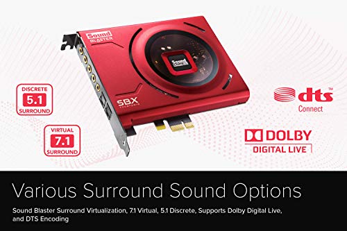 Creative Sound Blaster Z SE Internal PCI-e Gaming Sound Card and DAC