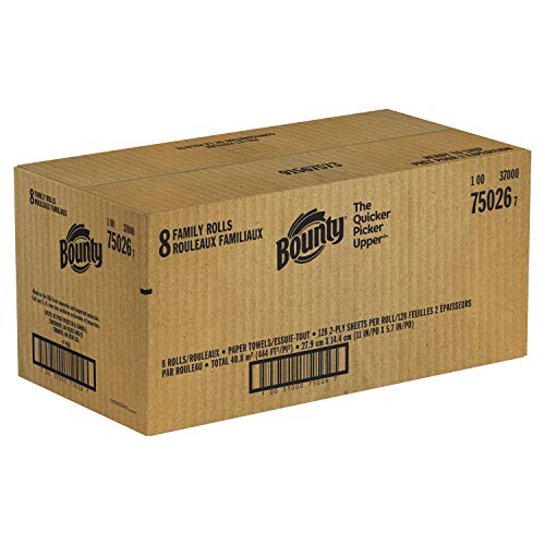 Bounty Quick-Size Paper Towels - 8 Family Rolls