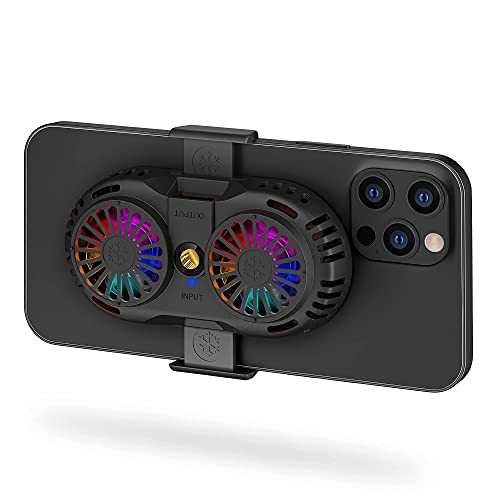 SakuraClub Semi-Conductor Phone Cooler, Cellphone Radiator with Dual Cooling Chip