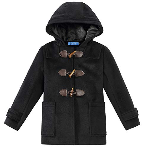 SSLR Boys' Thermal Wool Coat
