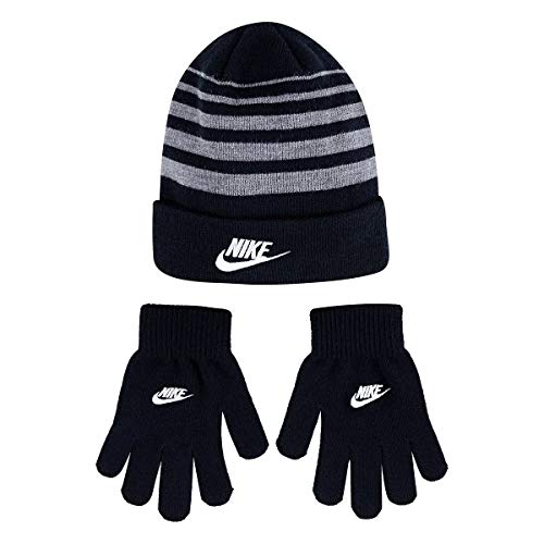 Nike Boys Beanie & Gloves 2 Piece Set