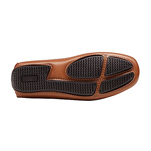 Bruno Marc Boy's Loafer Slip-On Dress Shoes, Brown