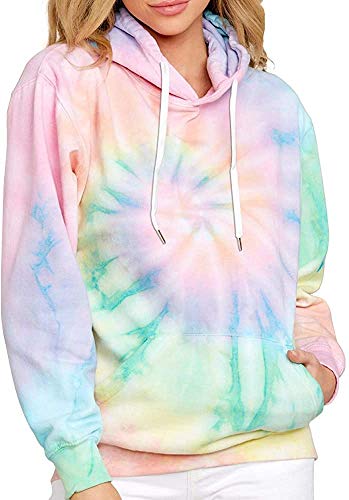 Tie Dye Hooded Sweatshirt