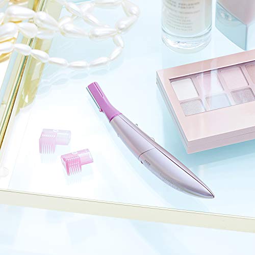 Facial Hair Trimmer for Women with Pivoting Head
