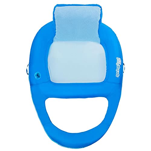 SwimWays Inflatable Pool Recline Lounger with Hyper-Flat Valve