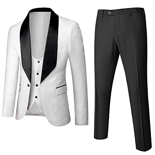 Jacquard Tuxedo Suit for Men