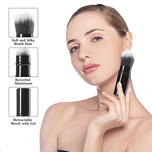 Falliny Retractable Kabuki Brush
