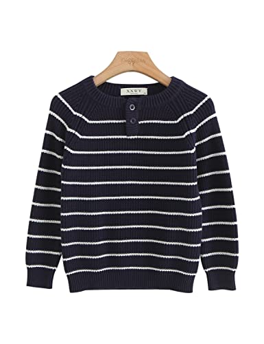 Boys' Anti-Pill Cardigan Sweater, Blue