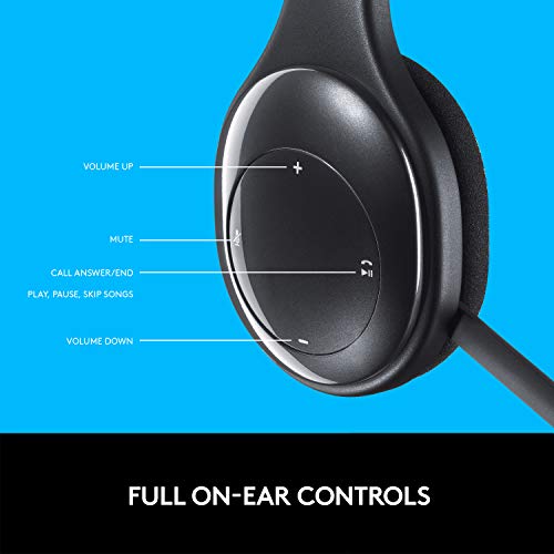 Logitech H800 Bluetooth Wireless Headset with Mic