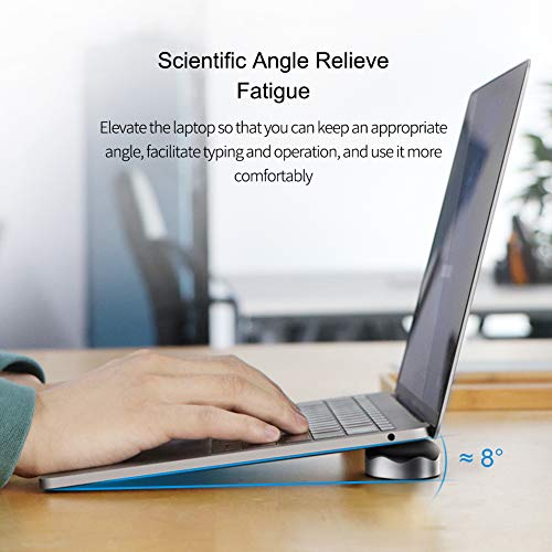 Invisible Laptop Cooling Pad with Magnetic Feet